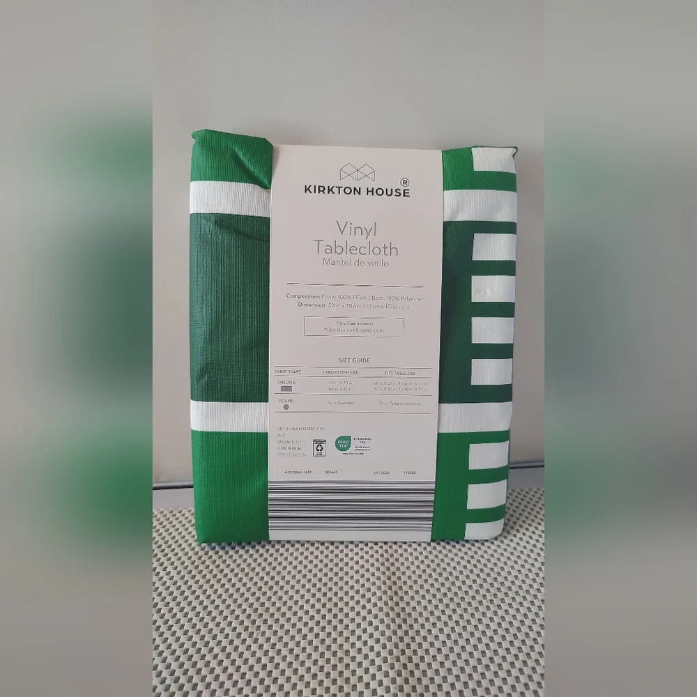 Kirkton House Vinyl Tablecloth 52x70